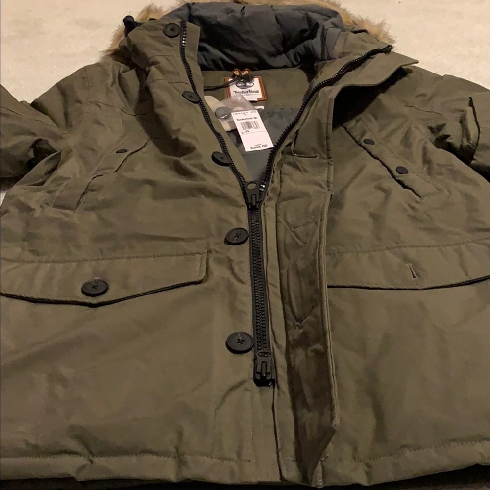 MEN'S WATERPROOF DOWN PARKA - Picture 7 of 8